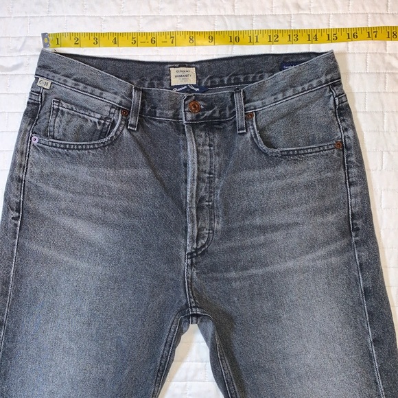 Citizens Of Humanity Campbell High Rise Relaxed Straight Jean in Changes, Sz 28 - Picture 8 of 16